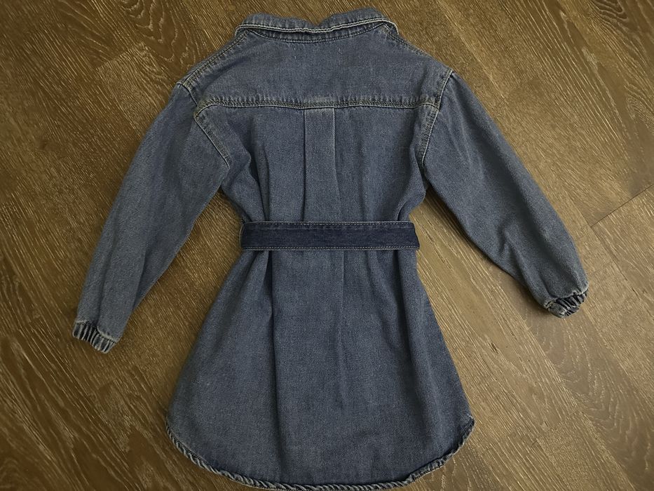 Джинсове плаття, сукня для дівчинки 3-4 років (104 см.)