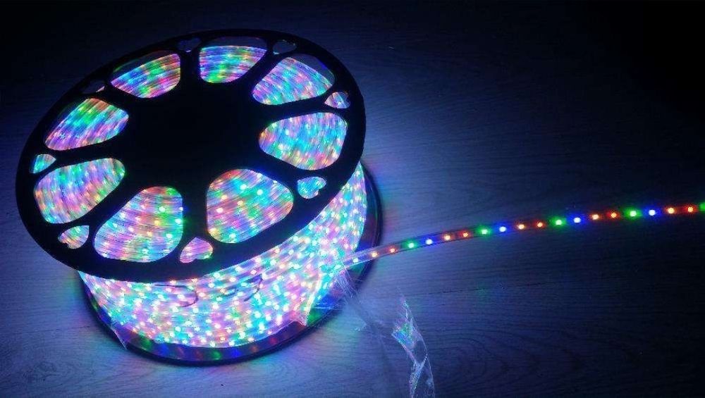Wąż świetlny led 100m 2400LED 1m/24LED biały zimny i ciepły.Reklama