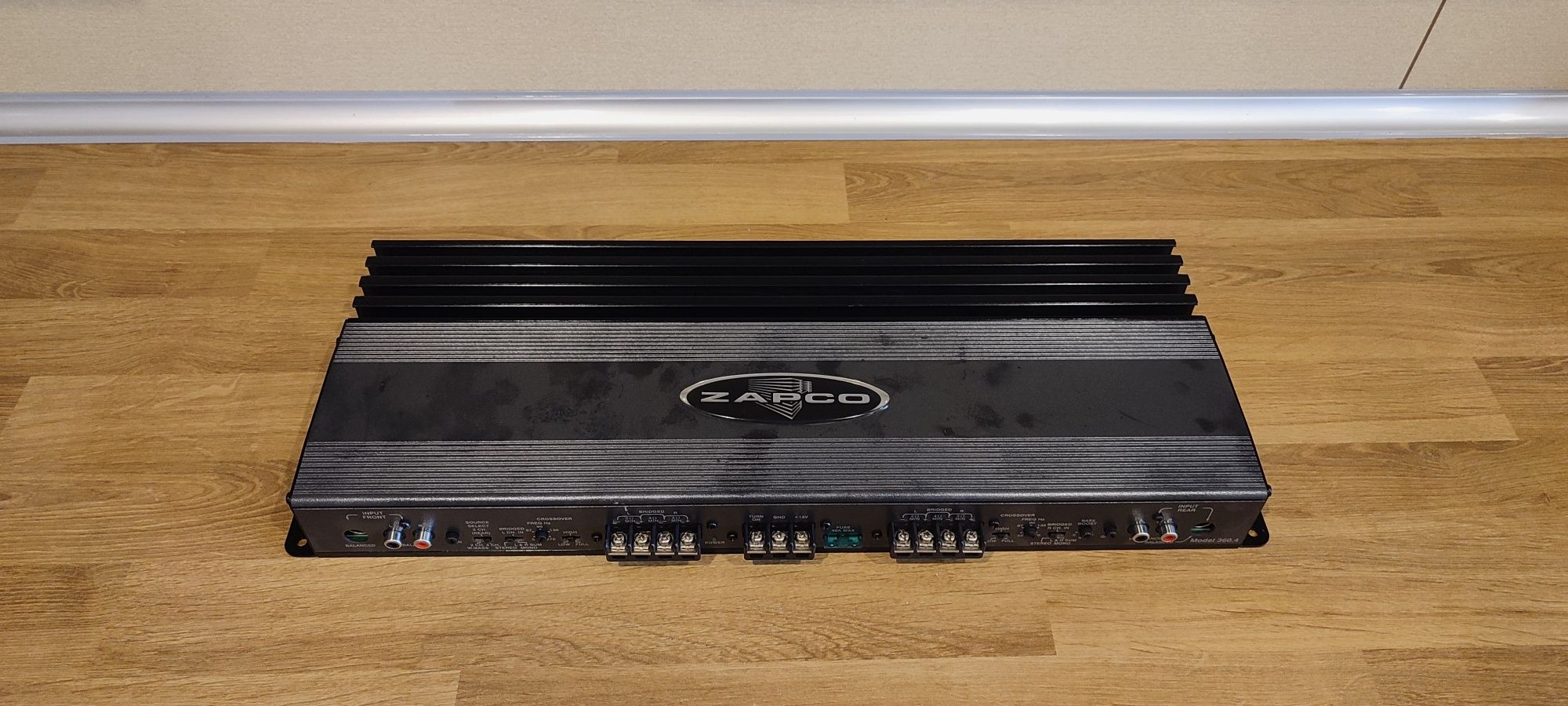 Wzmacniacz Zapco 360.4 hi end oldschool 4 kanały 2 kanały
