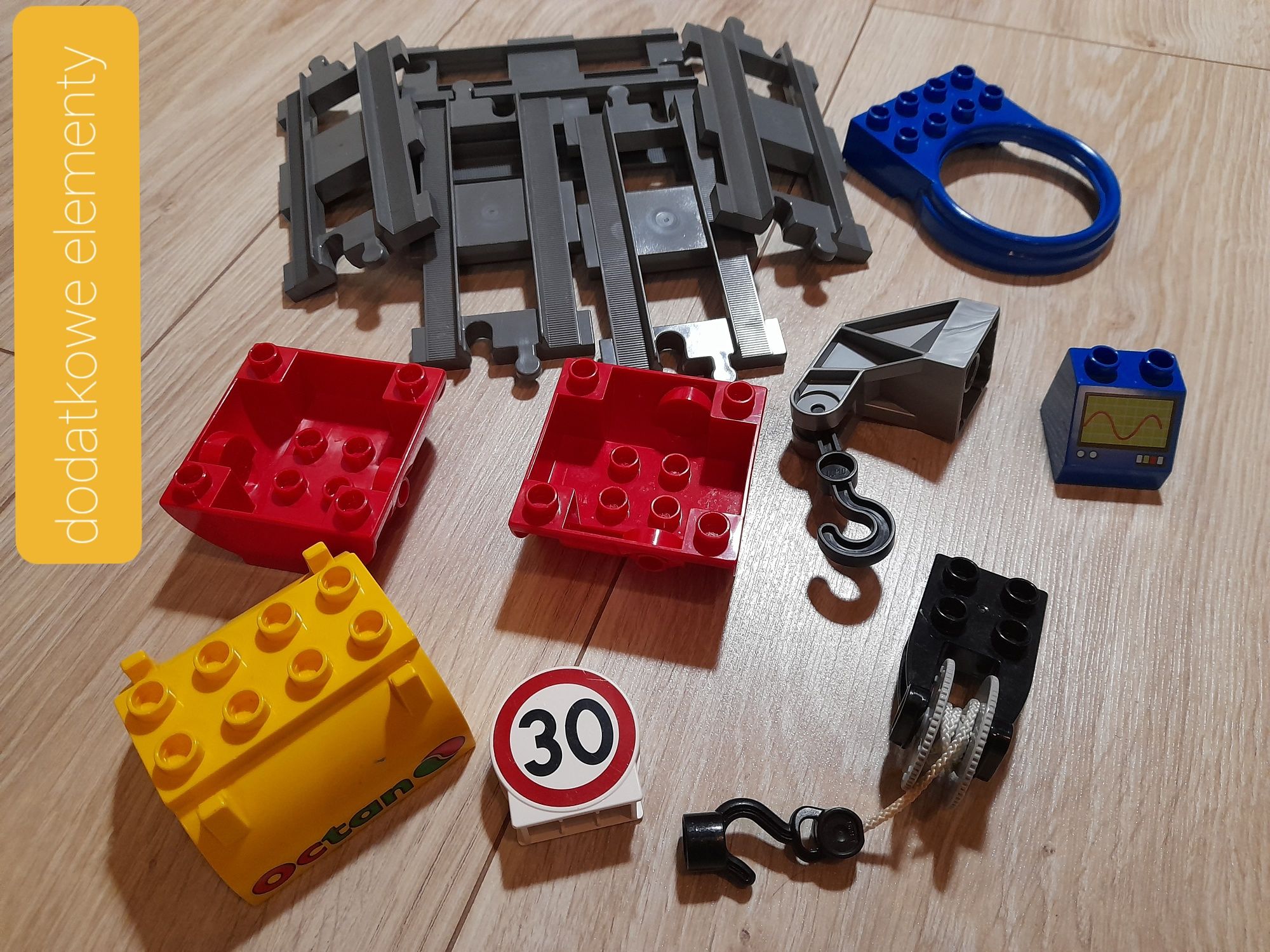 LEGO Duplo 5609 Pociąg POWIĘKSZONY !