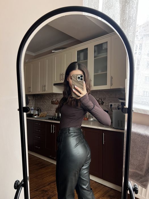 Брюки екошкіра м-л