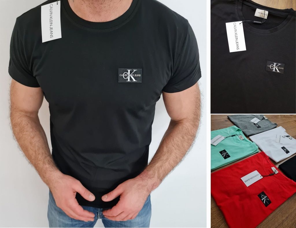 Męskie koszulki r. S M L XL XXL 4XL 4XL 5XL Wysyłka tanio nowe pobrani