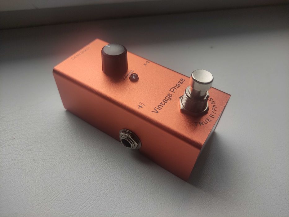 Efekt gitarowy VINTAGE PHASE phaser, kostka, efekt do gitary OKAZJA