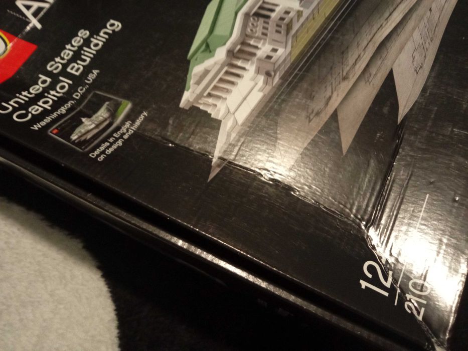 LEGO Architecture 21030 Kapitol Stany Zjednoczone. Stan idealny.