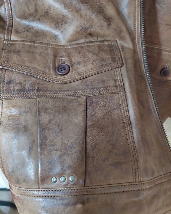 Мужская кожаная куртка Oversize от Hi Buxter Leather!!