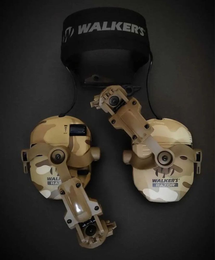 Універсальні кріплення для активних навушників Walkers Impact Earmor
