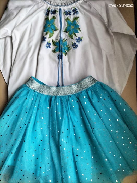 комплект вишиванка+ спідничка на вік 5-6 років ціна за комплект