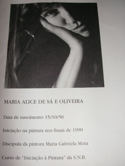 Litografias de Maria Alice Sá e Oliveira   