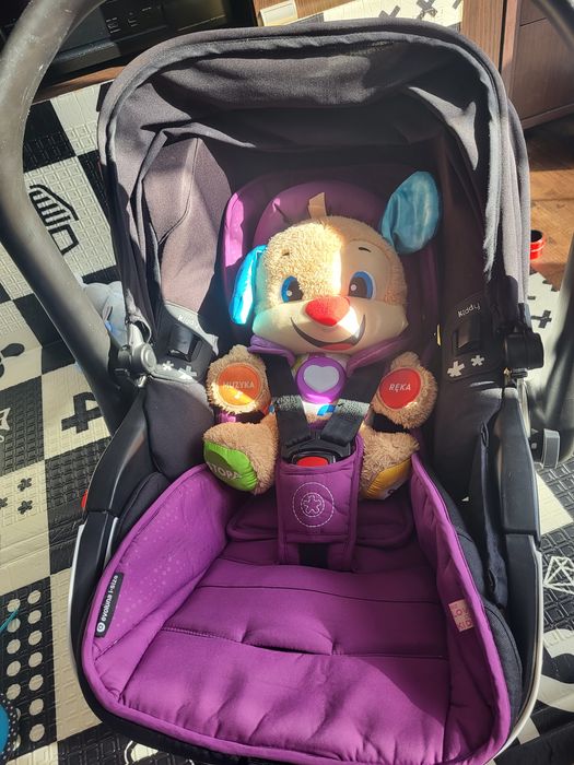 Kiddy evolution 2 pro 0-13 kg +baza isofix Royal Purple