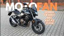 Honda CB HONDA CB 500 F ABS Lift 2019r Rej PL na KAT A2 35 kW Okazja cenowa !