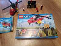 LEGO City 60108 helikopter strażacki!