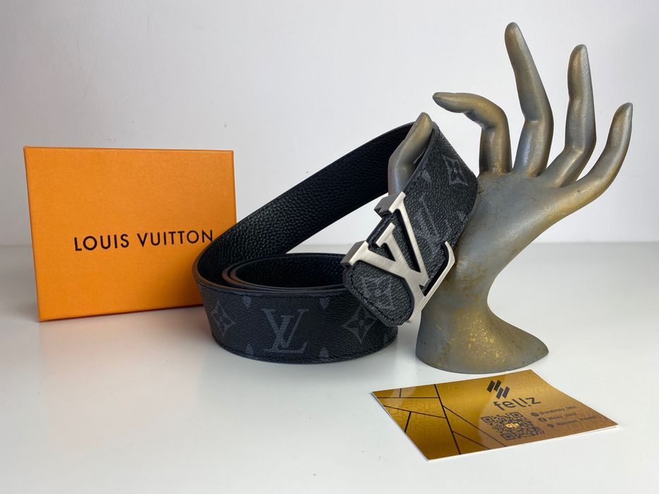 Pasek skórzany Louis Vuitton monogram canvas Premium LV unisex