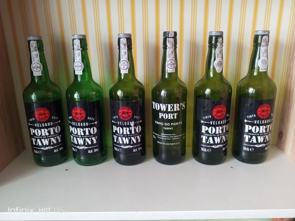 Butelki 750 ml po winie Porto