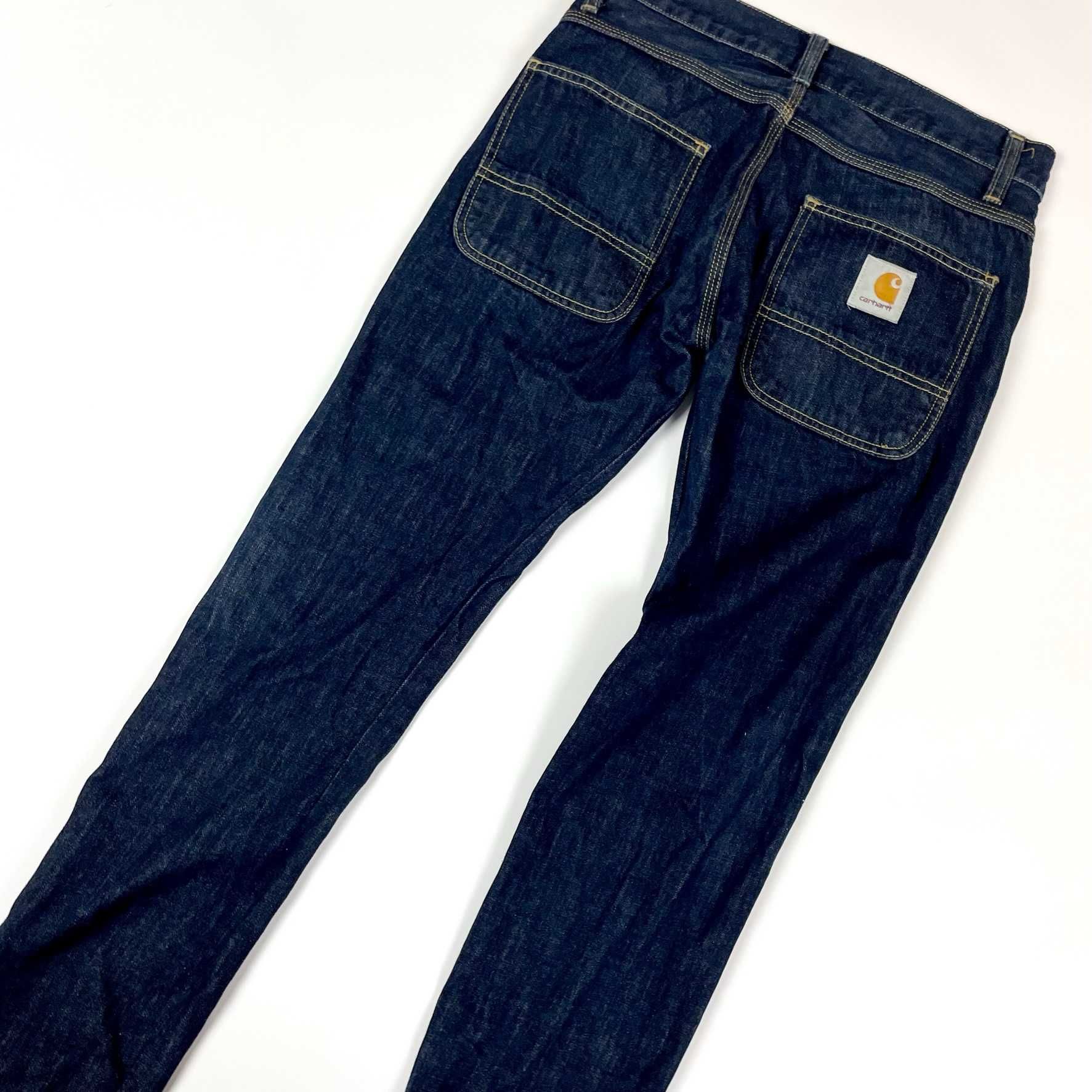 Carhartt denim pants spodnie jeansowe retro straight fit 90s