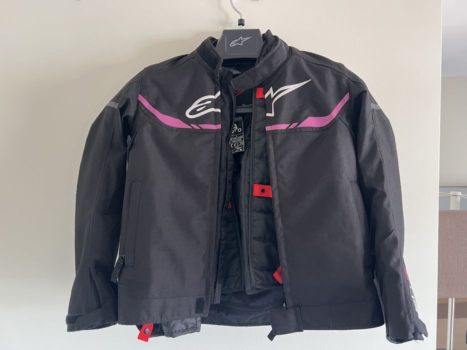 Casaco de mota com proteções crianca 9-10 anos