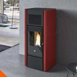 Piecyk na pellet Eva Calor Giusy 15 kW z DGP na 3 pomieszczenia
