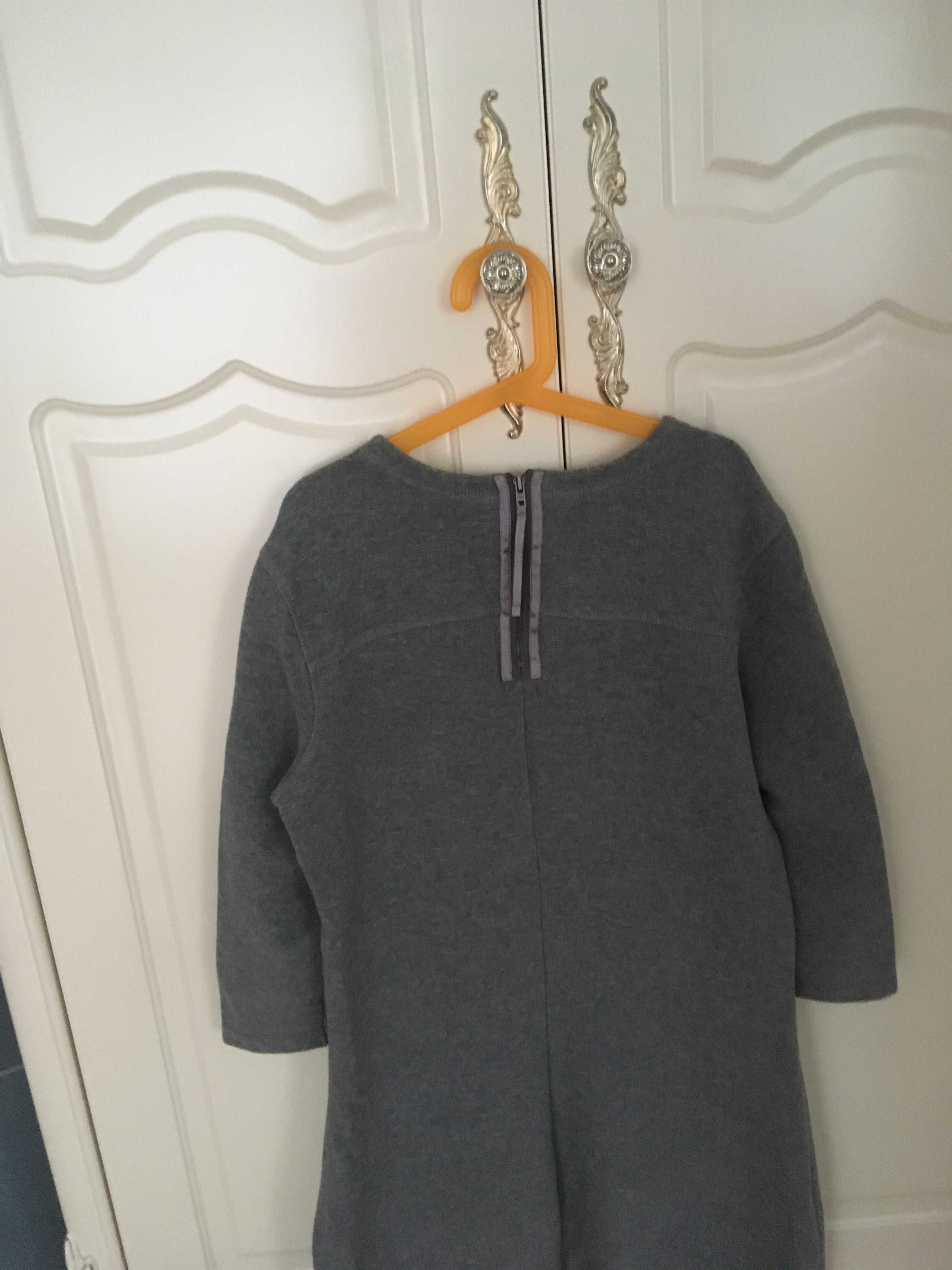 Szara sukienka Tomy  Hilfiger