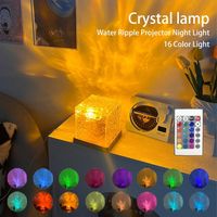 Динамічна crystal sunset lamp на 16 кольорів