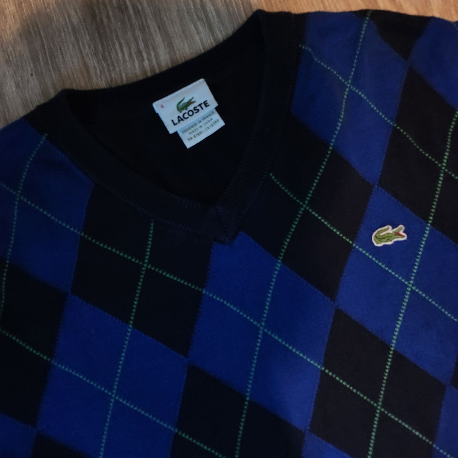 Свитер lacoste vintage