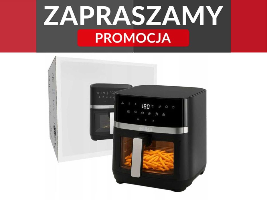 Promocja! Nowa frytkownica beztłuszczowa Air Fryer 8L 1800W XL