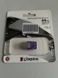 Pendrive Kingston DataTraveler microDuo 3C 64GB DUAL USB-A + USB-C 3.2