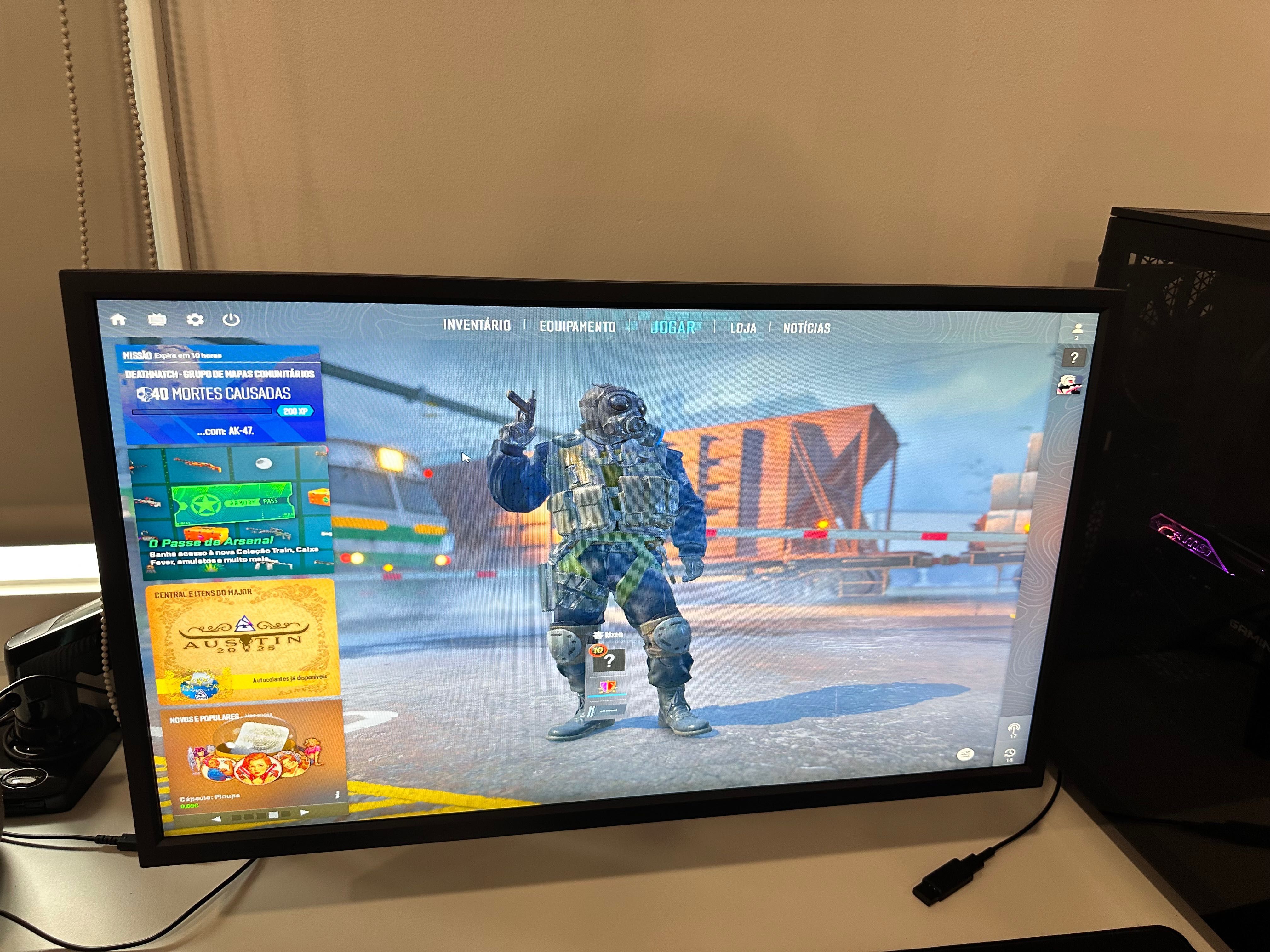 Monitor BenQ Zowie XL2566K + Suporte - com fatura e garantia