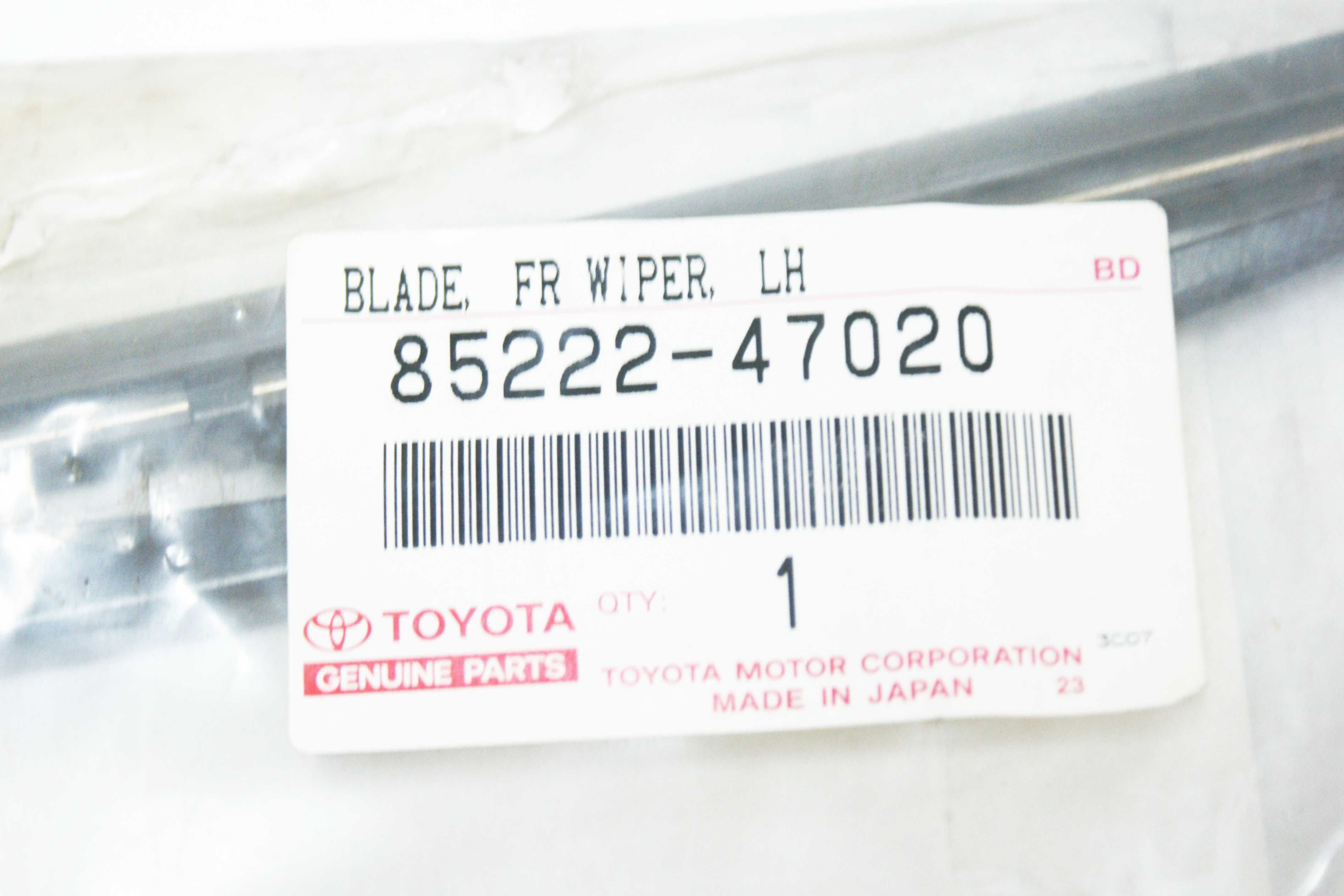Pióro wycieraczki przedniej lewe OE TOYOTA Prius 08/2003-02/2009 NHW20