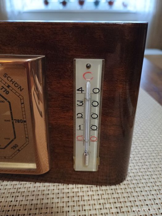 Barometr, stacja pogodowa "Fischer"