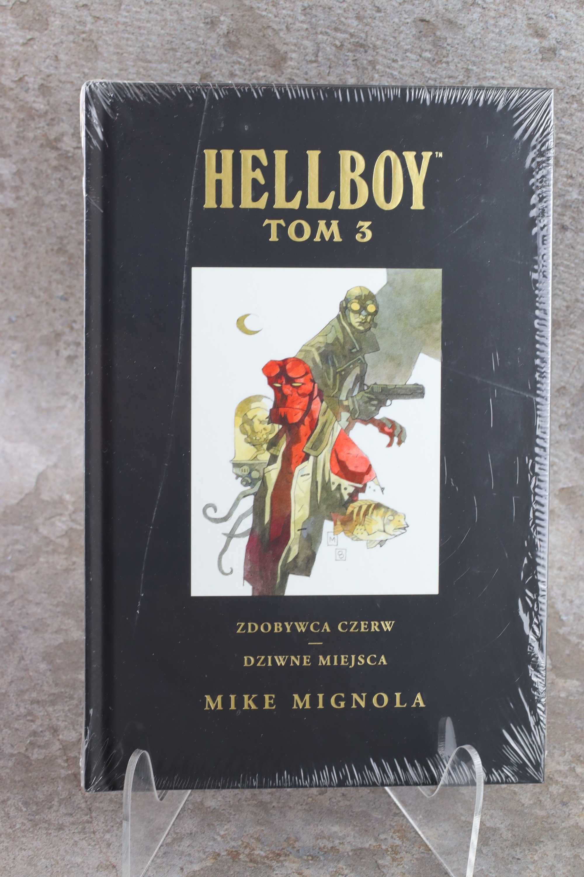 Hellboy Zdobywca czerw Mignola NOWA!!!