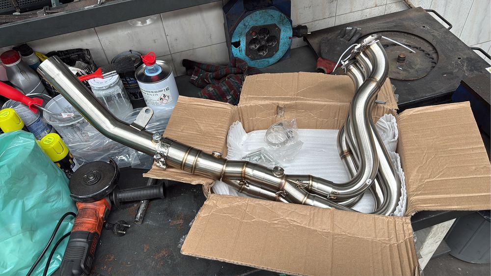 Coletores inox ninja zx6r