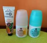 Yves Rocher -Zestaw-2x antyperspirant w kulce+ krem do rąk mango 30 ml