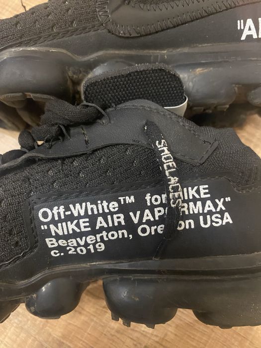 Кросівки Nike Vapormax x Off White