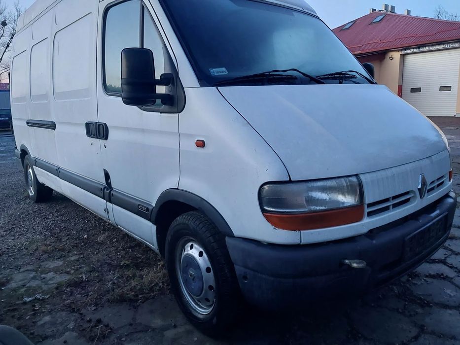 Renault Master 2 Nissan Interstar II Opel Movano sprzęgło wtryski zderzak maska lampa błotnik belka koła felgi fotele maglownica listwa kokpit schowek szyba lusterko mechanizm sterownik rura tłumik wydech pokrywa klamka szyna drzwi wykładzina włącznik pan