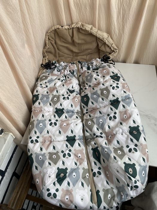 Зимовий конверт трансформер в коляску і санчата