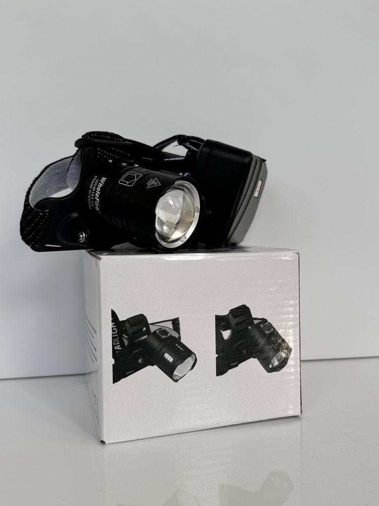 Світлодіодний налобний ліхтар WholeFire LED фонарик Ліхтарик