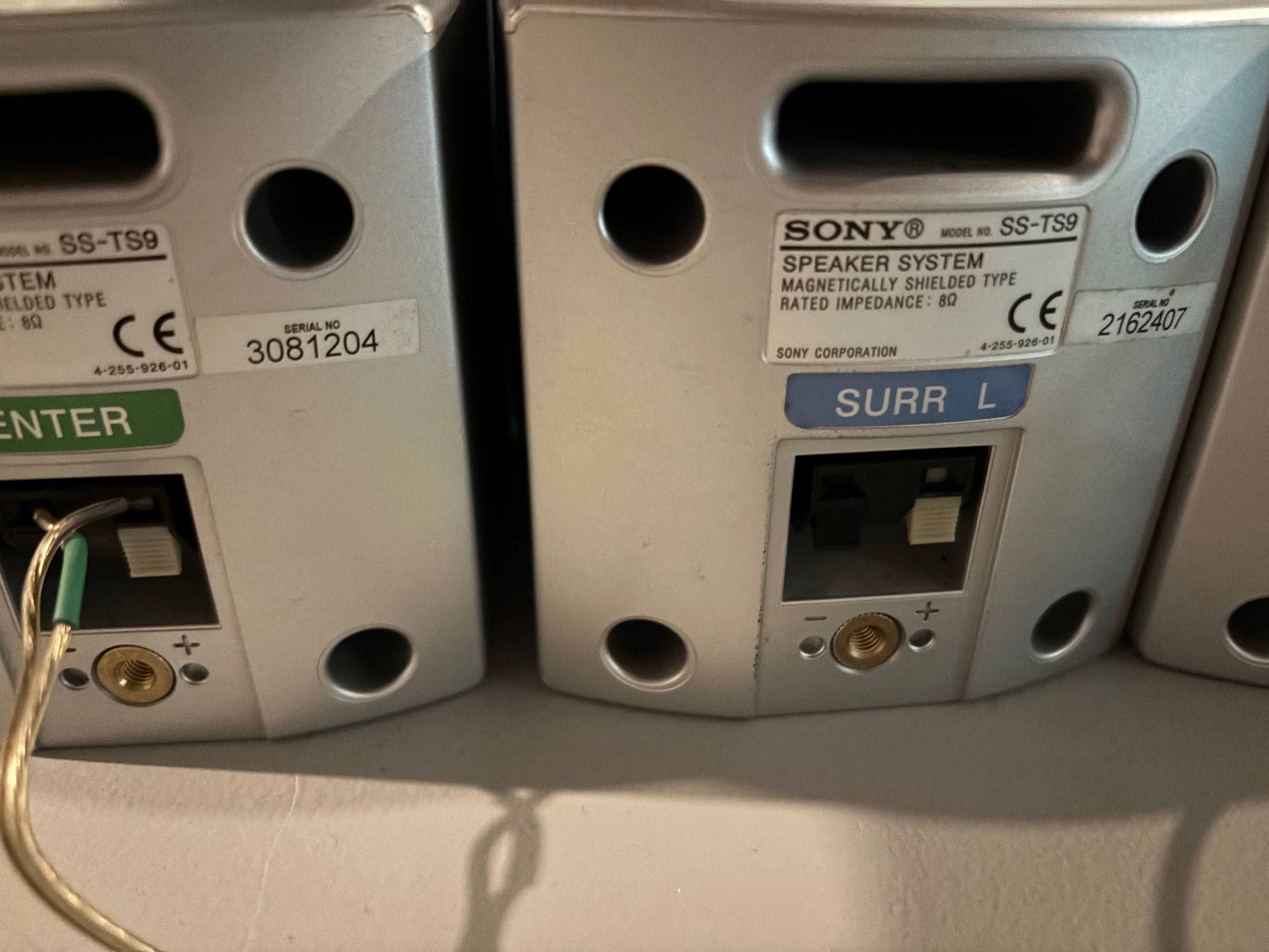Conjunto de colunas Sony