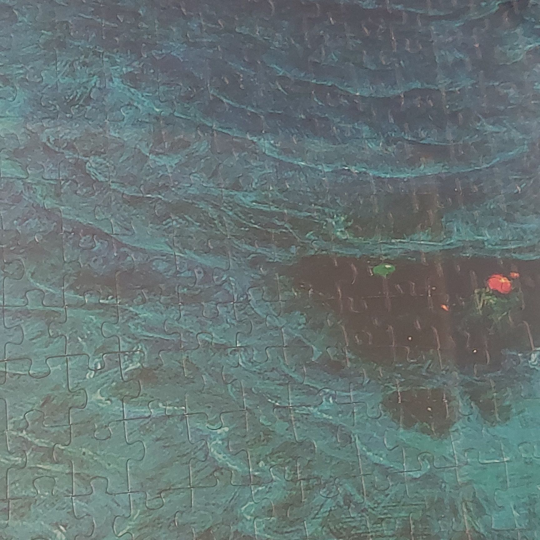 Puzzle Beksiński 2000 elementów ułożone