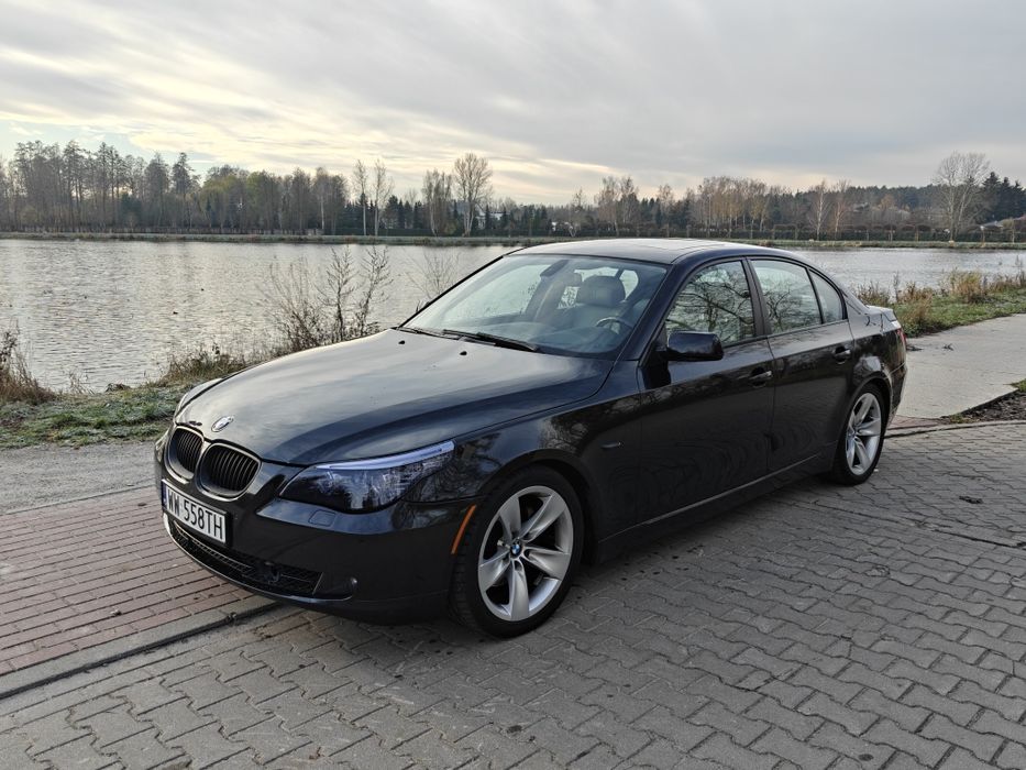 BMW E60 528i LPG Automat HUD, Komforty, Active Drive, Night Vision N52