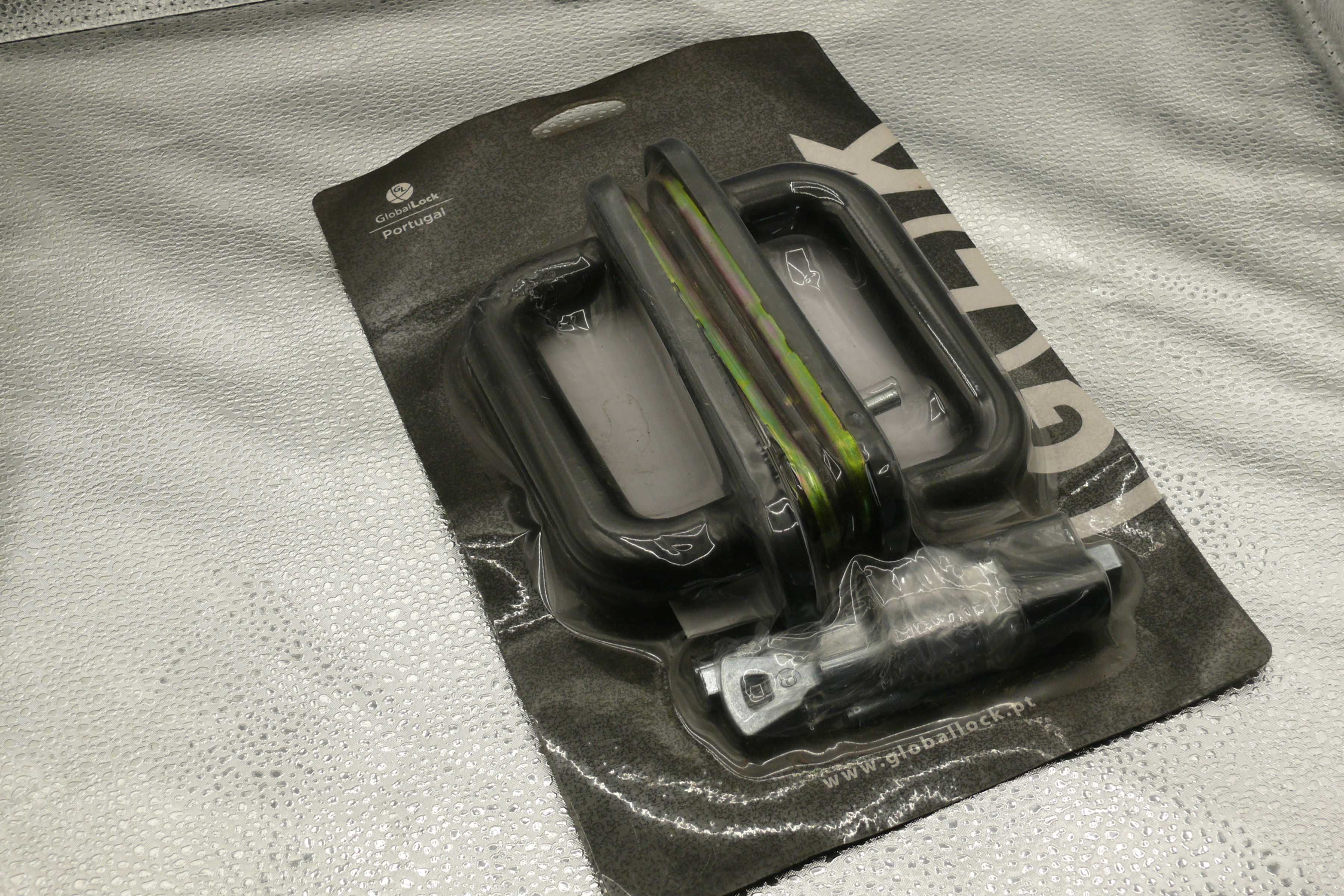 Par de puxadores de porta corta fogo – Preto