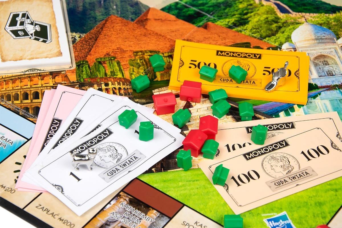 Monopoly Cuda Świata Gra planszowa rodzinna towarzyska