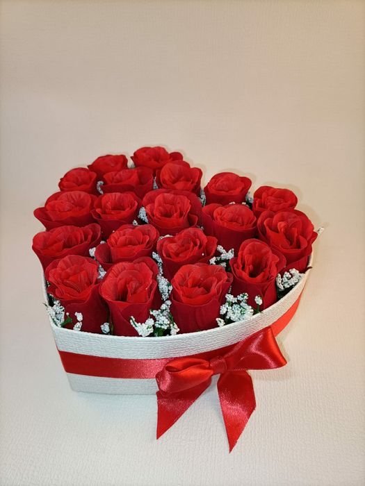 Flowerbox sztuczne kwiaty