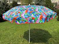 PARASOL ogrodowy na plażę balkon duży 180 cm NOWY w folii