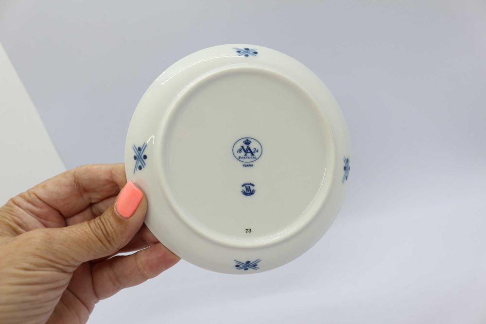 Prato Coleção VIANA Vista Alegre 1980 12 cm