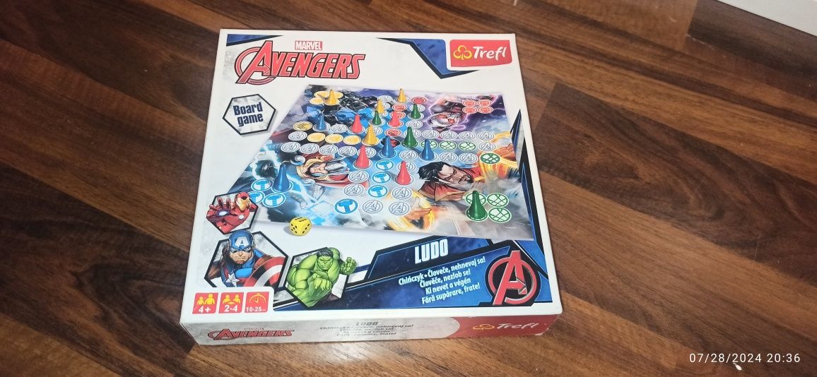 Gra chińczyk wersja Avengers