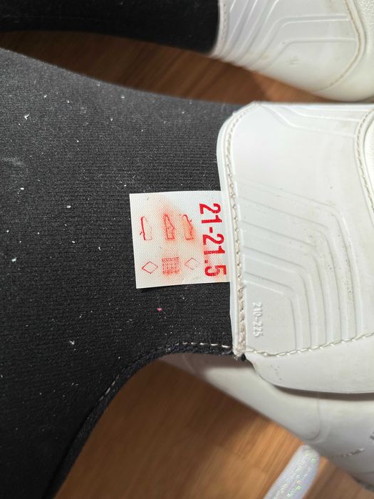 Rossignol, лижні черевики 21-21,5см, колодка 255