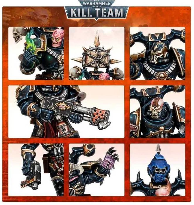 Warhammer 40000 Chaos Space Marines Kill Team Legionaries