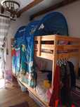 Beliche Para quarto de Criança c/ tunel decor animais marinhos