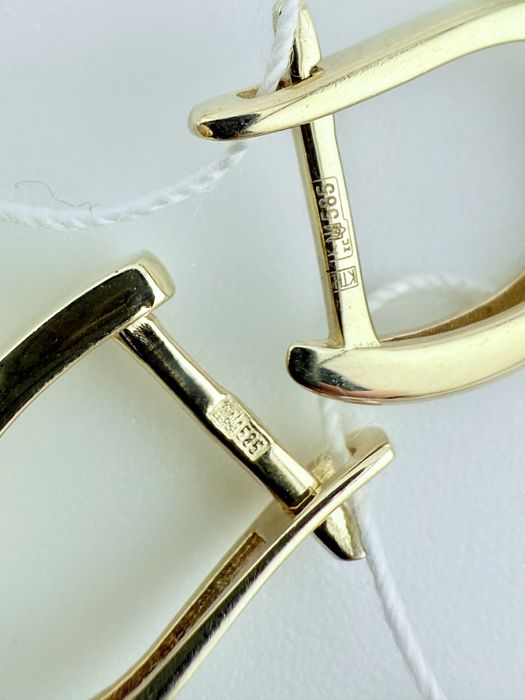 Золоті сережки нові