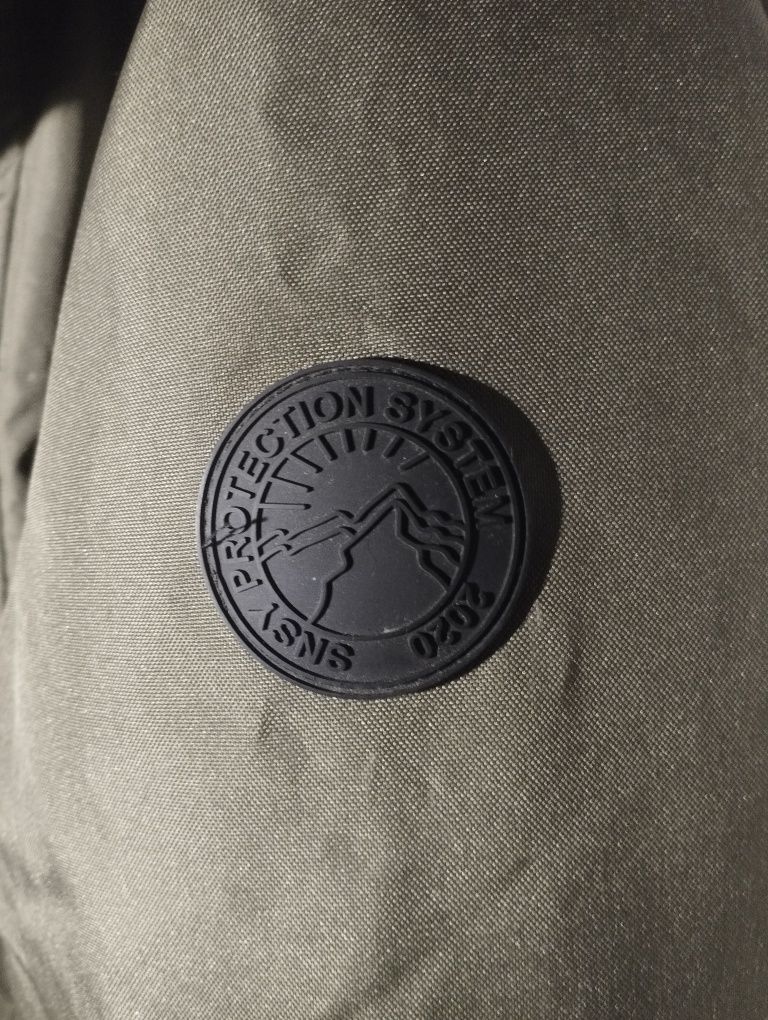 Męska kurtka parka khaki sinsay xs
