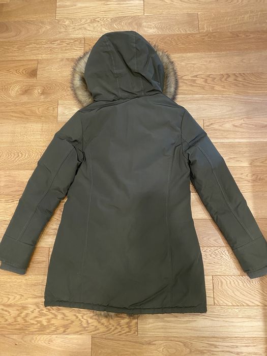 Kurtka zimowa z futerkiem rozmiar L